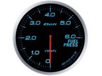 DEFI Advance BF Blue 60mm Fuel Pressure Gauge (Metric) (Special Order No Cancel)